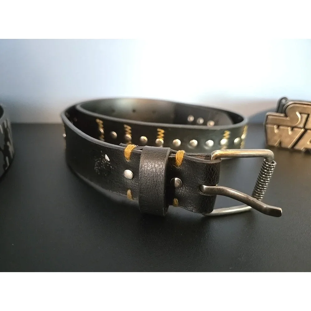 Boys 2 Clip-On Neck Tie & 3 Belts Camo Star Wars